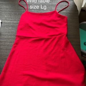 Wild fable red dress